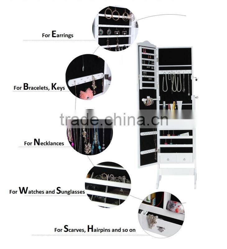 Dressing Mirror,Bedroom Cabinet,Modern furniture,Multilayer storage cupboard