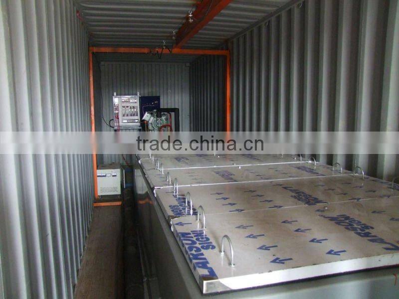 block ice making machine for fishery cooling
