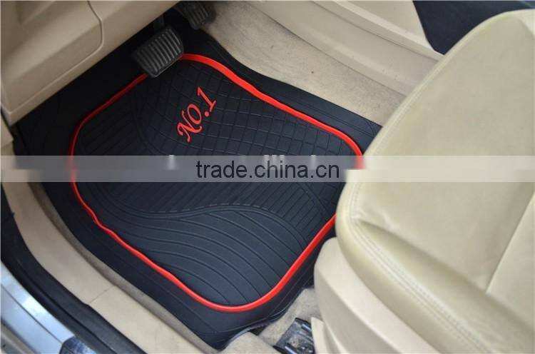 2016 New design 5pcs PVC Car Mat / Rubber Car Mat / Latex Car mat