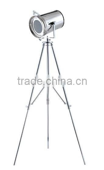 Stainless steel tripod spotlight F9023