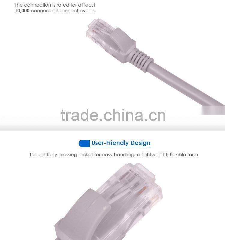 Cat5e Ethernet Patch Cable (3 Feet) - RJ45 Computer Networking Cord