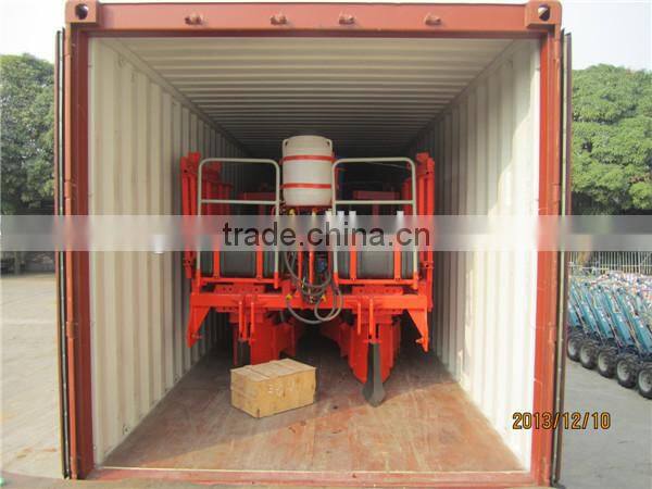 Large sugarcane plantation adopt mini sugarcane machine of sugarcane planter for planting