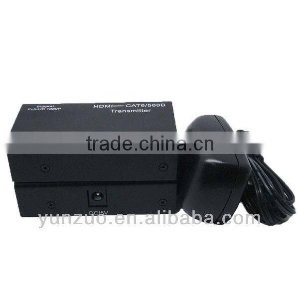 1080p dual cat cables 60m HDMI Extender with 3D