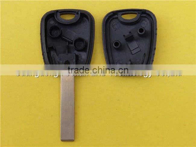 Hot Sale Peugeot 407 transponder car key with groove blade