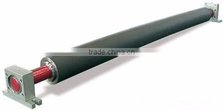 chromed/rubber banana roll for paper rewinder machine
