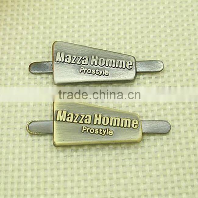 metal tags for shoes