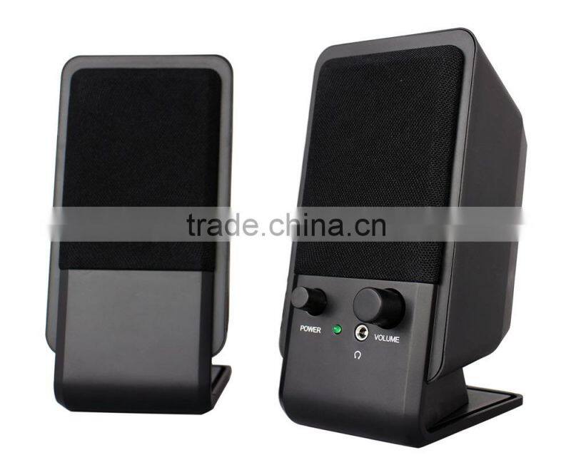 2.0 professional audio usb player, computer speaker
