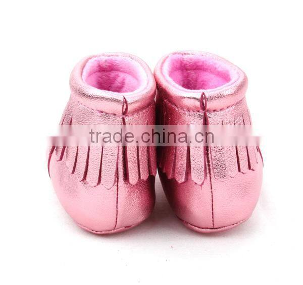 new arrival branded baby fancy silver shoes