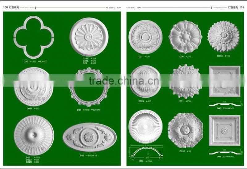 Big Size Interior And Outside Decorative Gypsum Plaster Concrete Cement GRC Roman Pillars Column