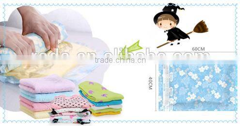 YIWU RODA Design Printing Plastic Pillow or cloth storage Vacuum Bag