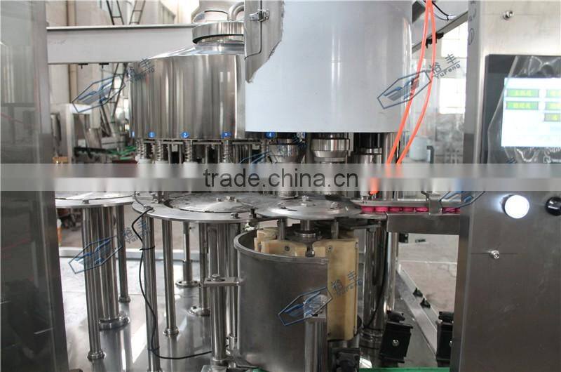 Medium capacity liquid filling machine From Zhangjiagang