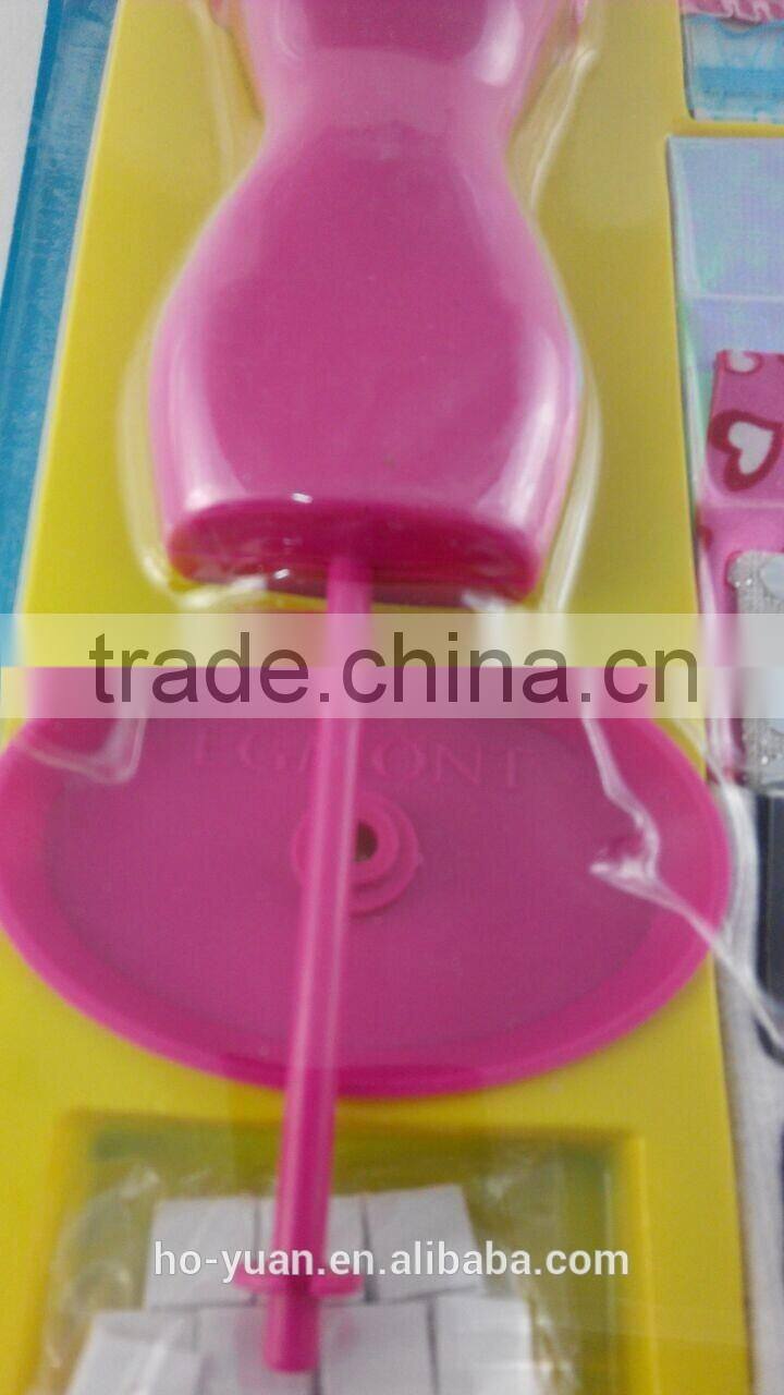 Model Dress Set For Girls Fabric Creative Educational Learning DIY Toys Gift Set