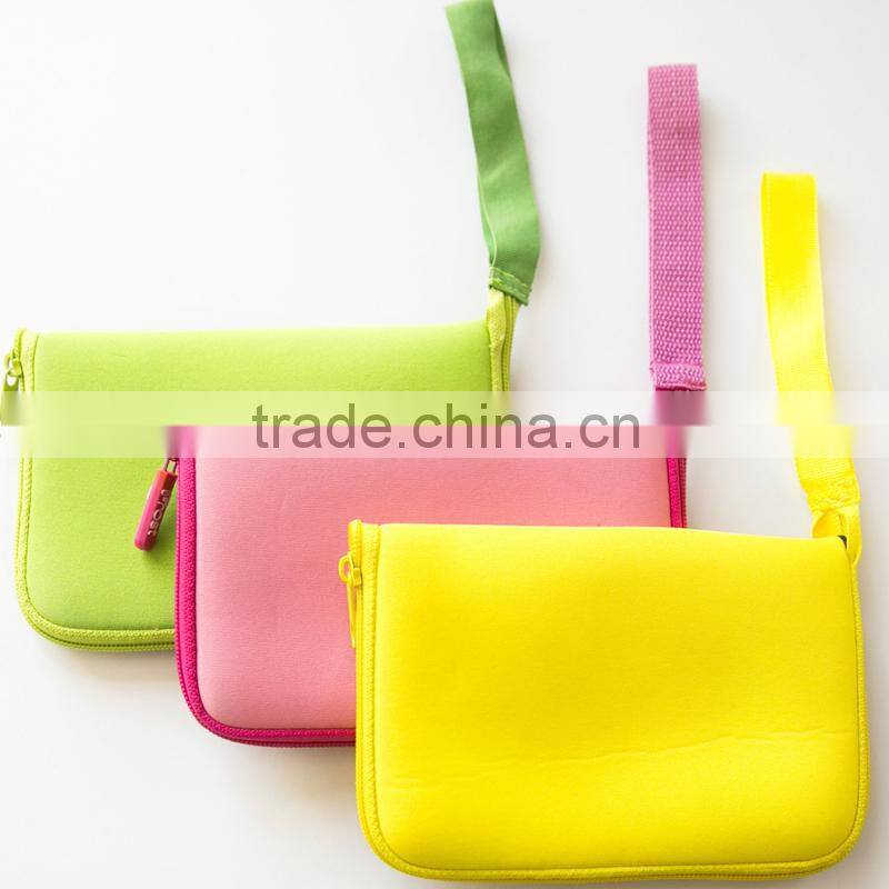 Wholesale neoprene pencil bag for kids student pencil bag