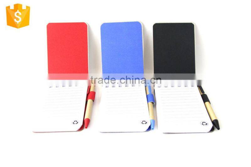 spiral notebook/notebook with colored paper/mini notebook/wenzhou