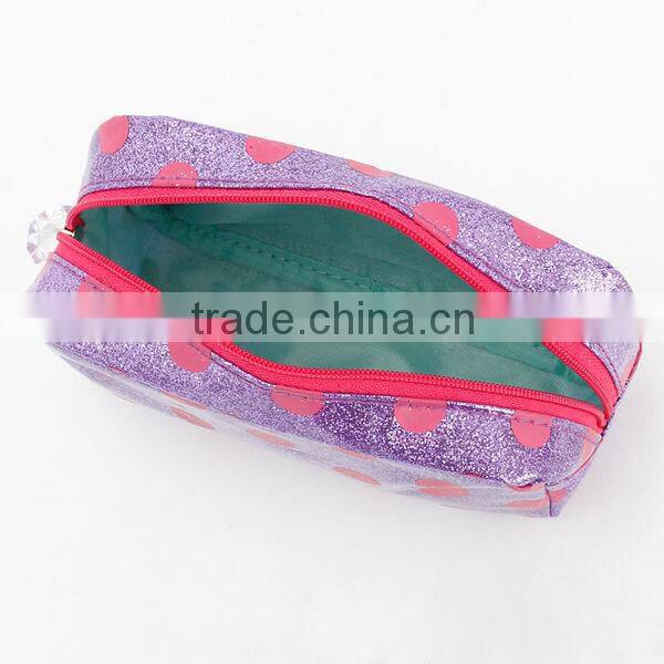 High quality pvc cosmetic bag/polyester cosmetic bag