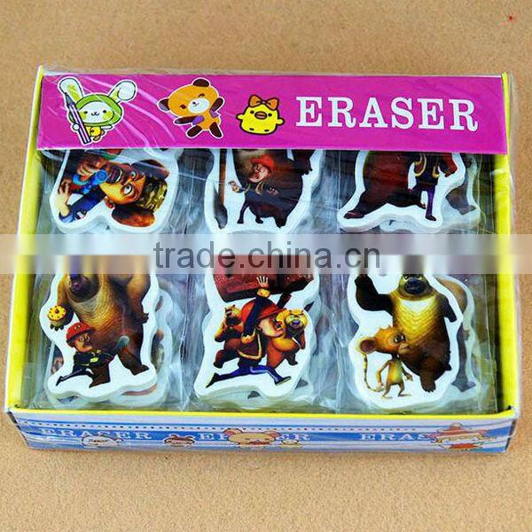 high quality pvc or rubber eraser