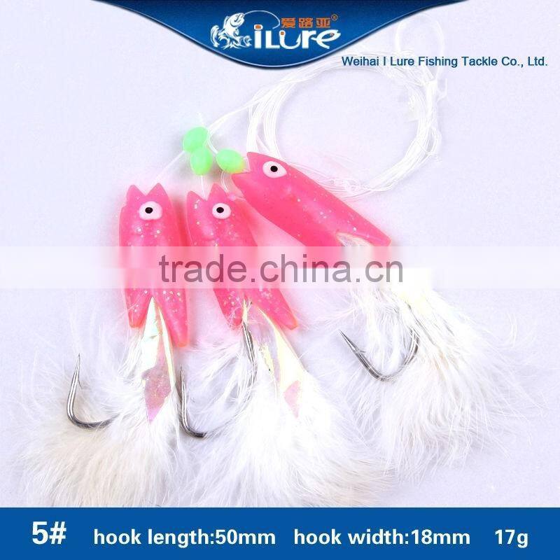Sale Different Sizes Soft Fishing Baits Plastic Fishing Lure