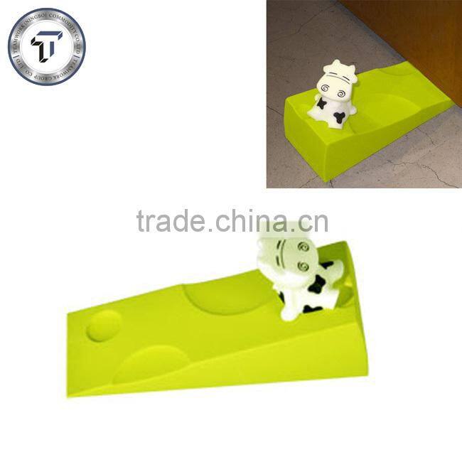 Funny calf rubber decorative door draft stopper