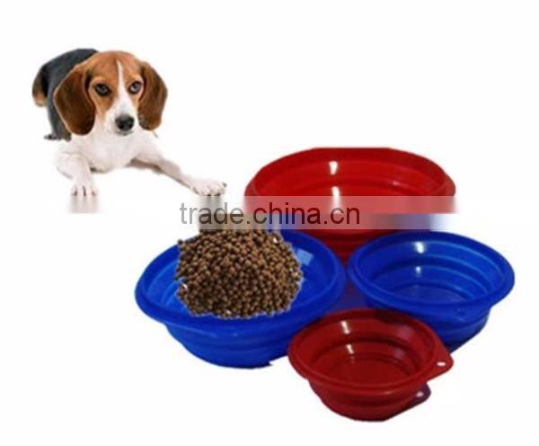 100% food grade silicone pet bowls for sale