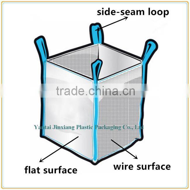 Wholesale 100% polypropylene pp woven firewood bulk bag from Yantai