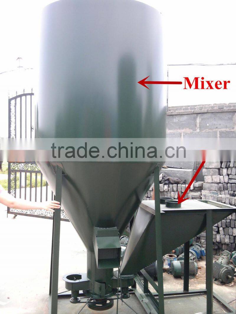 New desigh hot sale feed mixer & crusher machine from jiewei factory
