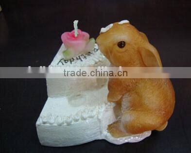 baby girl shaped scented candle for wedding or party using