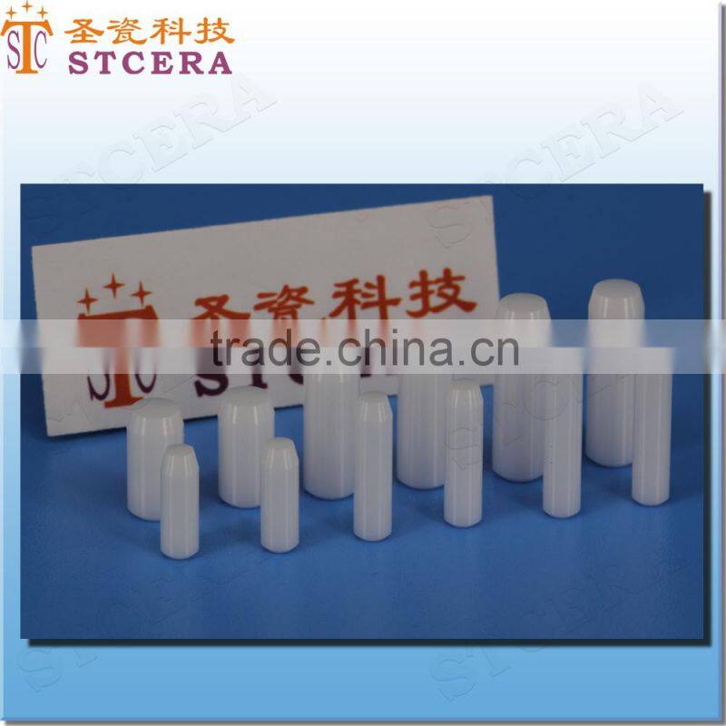 STCERA Wear Resistant Ceramic Shaft Ceramic Pin Ceramic Plunger