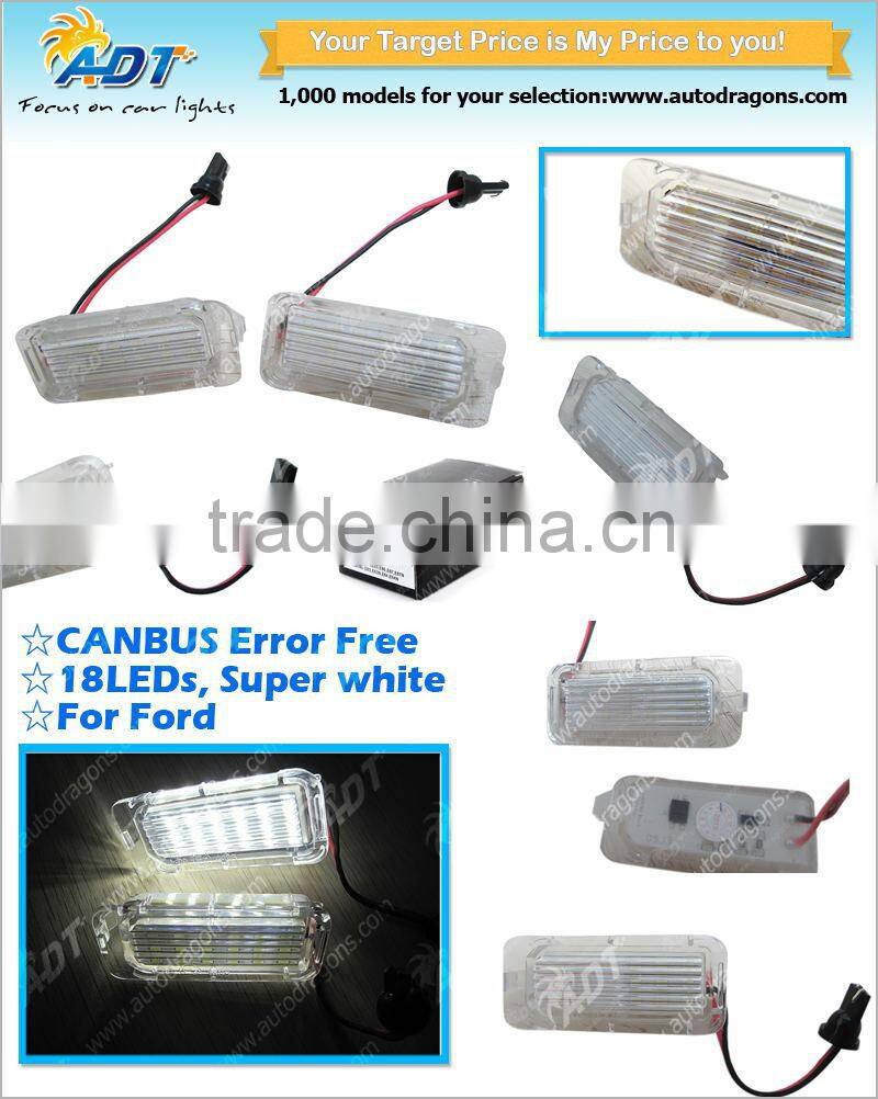 E-mark Car Number Plate Lamps For Ford Mondeo(08-)