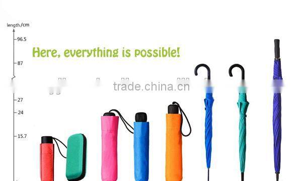 Pearl Shining Folding Umbrella with PVC Case