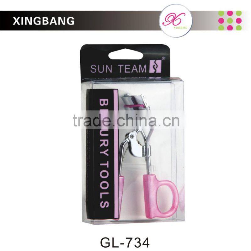 hot sale handy eyelash curler, makeup tools with folding box