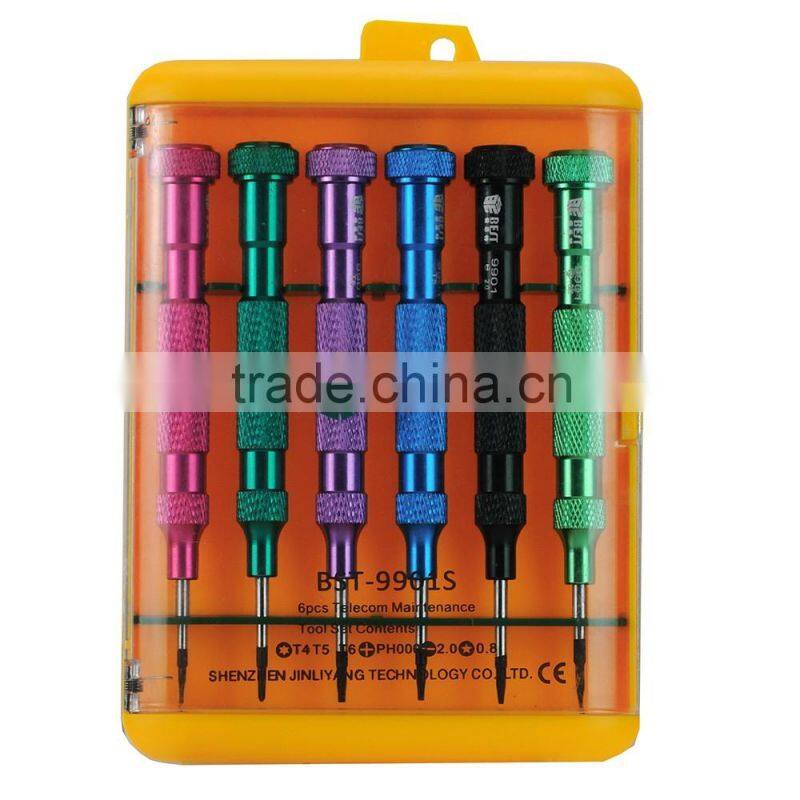 6pcs Mobile Phone Screwdriver Set - Best BST-9901S