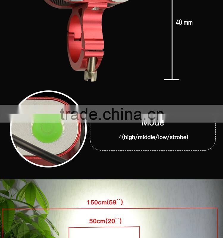 TOP XM-U2 1900lm headlamp Bicycle light led power frontal LED Headlamp for outdoors