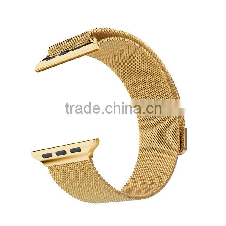 Four Colors Magnetic Closure Milanese Watch Strap Band Milanese Loop for Apple Watch