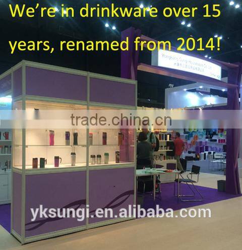 Plastic houseware tea cup with handle