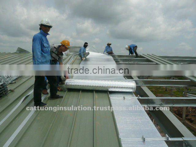 Aluminum Foil fireproof foam Insulation for construction