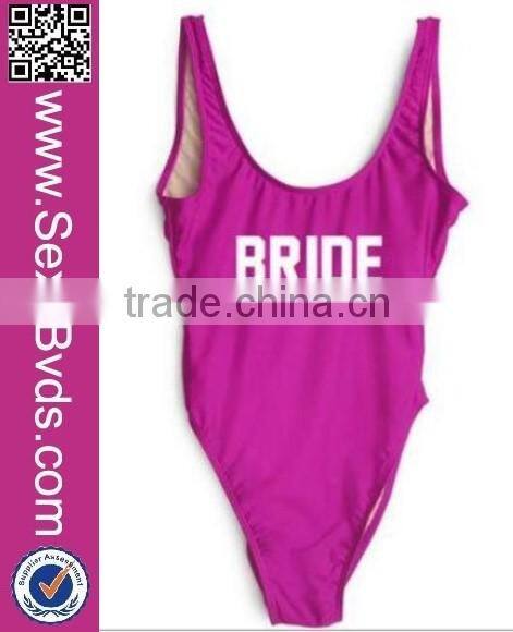 One Pice Brazilian Letters Bikini Manufacturer For Mature Women