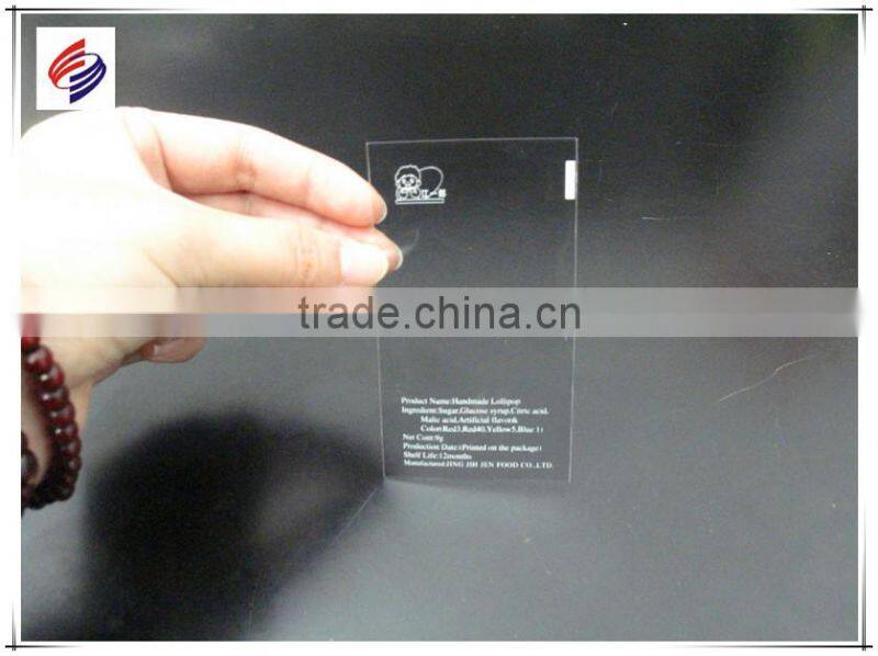 High transparent plastic opp cellophane bag for candy packaging