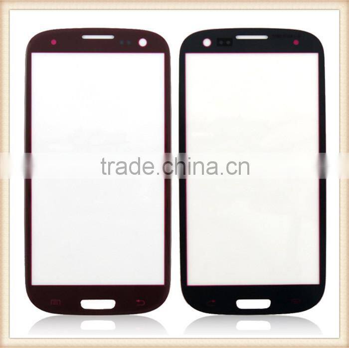 Mobile Phone Front Glass Lens for S3MINI mini, For S3 mini I8190 Glass Lens