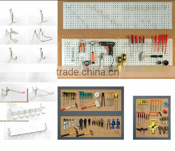 29970 pegboard allows hook to hangers into