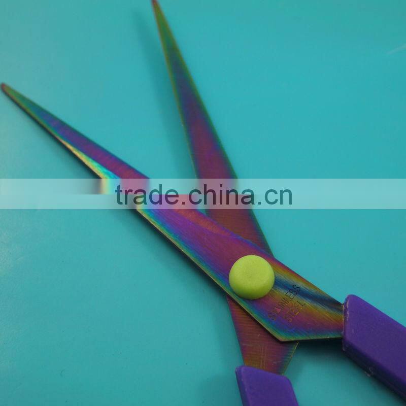 Fashional stainless steel colorful scissor