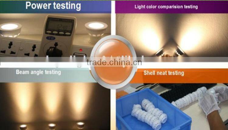 super brightness 5w 350lm dimmable 220v gu10 led spotlight with CE&ROHS