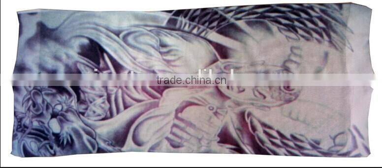 Seamless fake tattoo arm sleeves