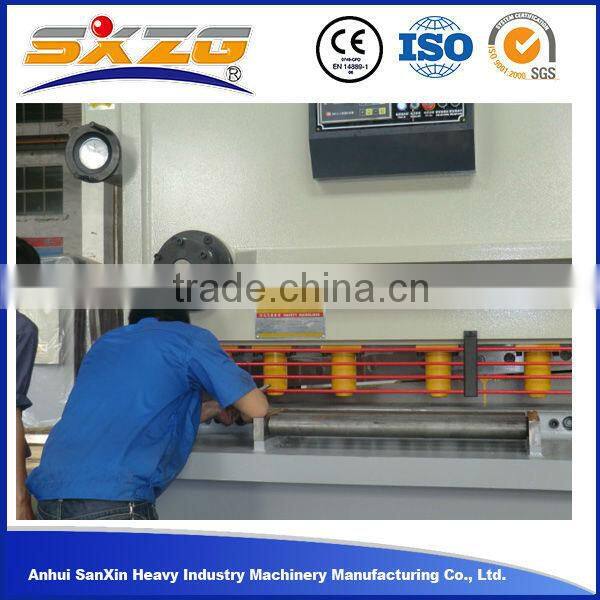 E21 Control Hydraulic guillotine shear for cutting 16mm metal plate sheet
