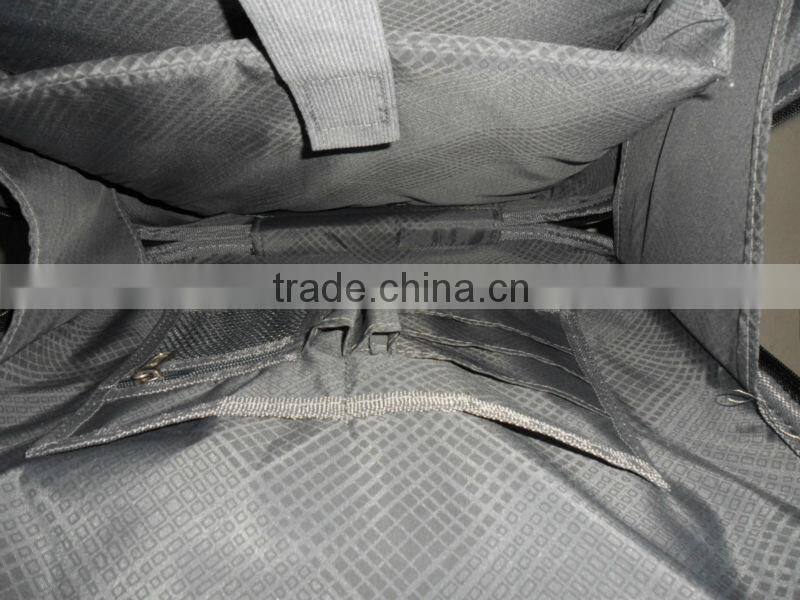 2014New style pure PC luggage 20 inch trolley, black carry case