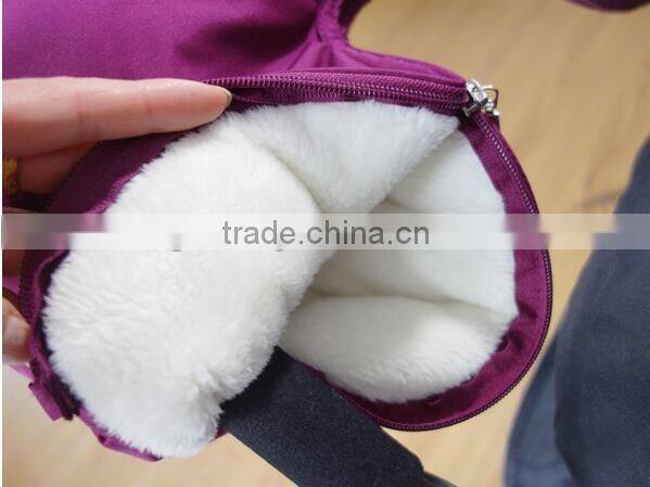 Kids Baby Pram Stroller Accessory Plush Hand Muff Waterproof Gloves Warmer Winter Gift