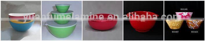 SGS, LFGB, FDA square mixing melamine bowl