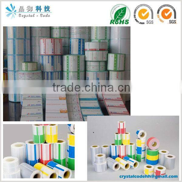 Custom die cut sticker self adhesive labels