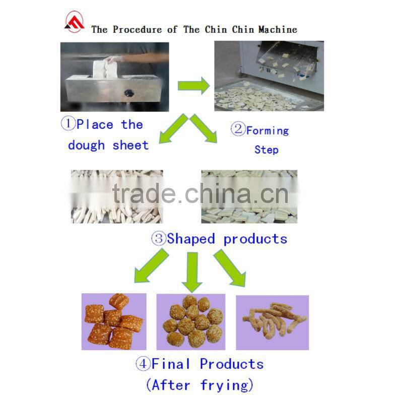 India snack machine flour food machine dough cutting machine