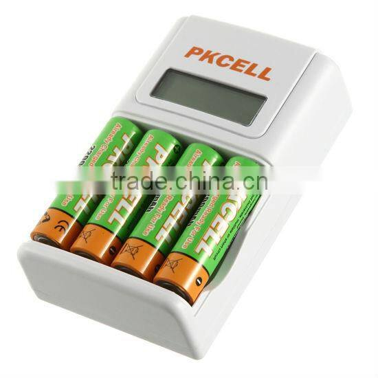 4 slot AA/AAA NI-MH smart battery charger ,Fast Charge battery charger