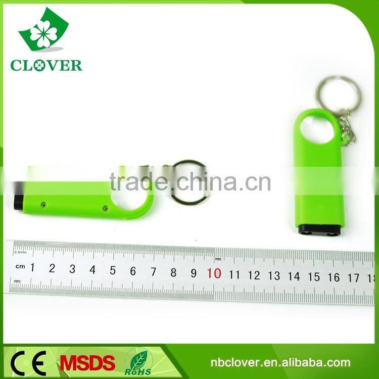 ABS material 2 led 2* AG13 battery keychain led flashlight wholesale